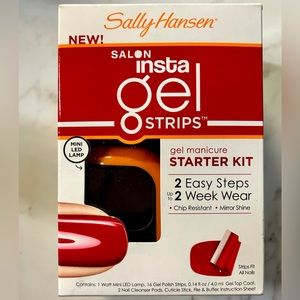 Sally Hansen Insta Gel Strips Starter Kit- New- Sealed